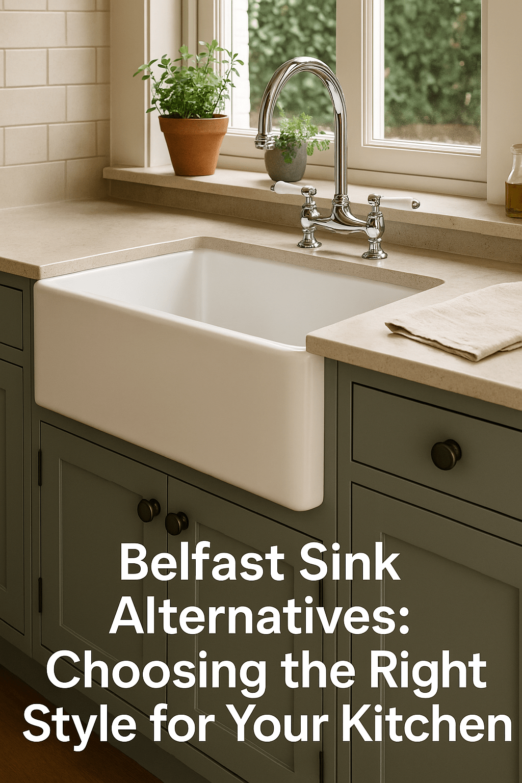 Belfast Sink Alternatives: Choosing the Right Style for Your Kitchen - The Painted Kitchen Company Ltd
