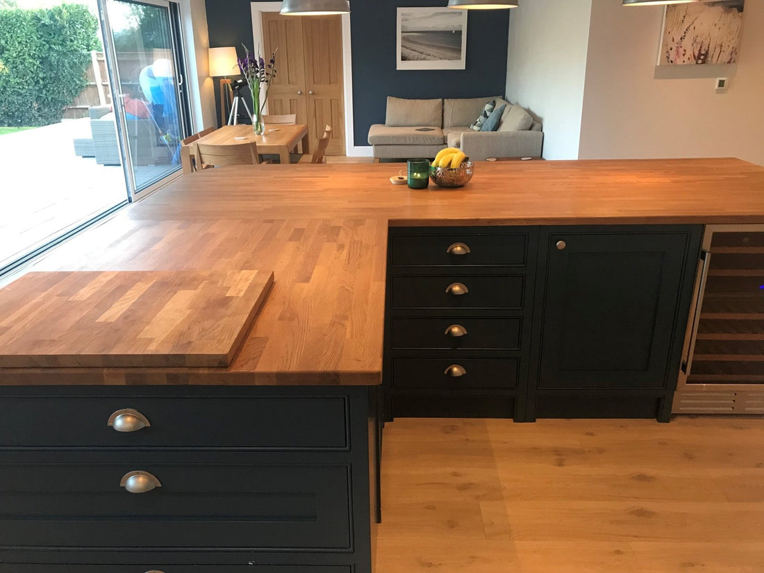 Benefits of wooden worktops in your kitchen - The Painted Kitchen Company Ltd