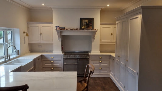 Client Spotlight - Stunning White Kitchen - The Painted Kitchen Company Ltd