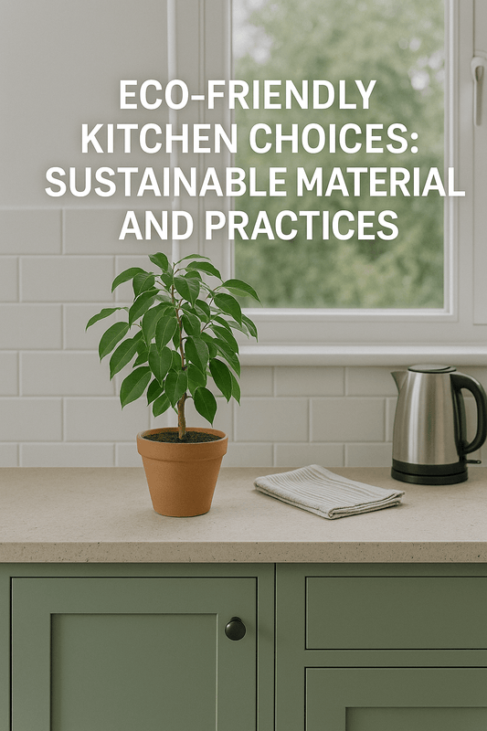 Eco-Friendly Kitchen Choices: Sustainable Materials and Practices - The Painted Kitchen Company Ltd