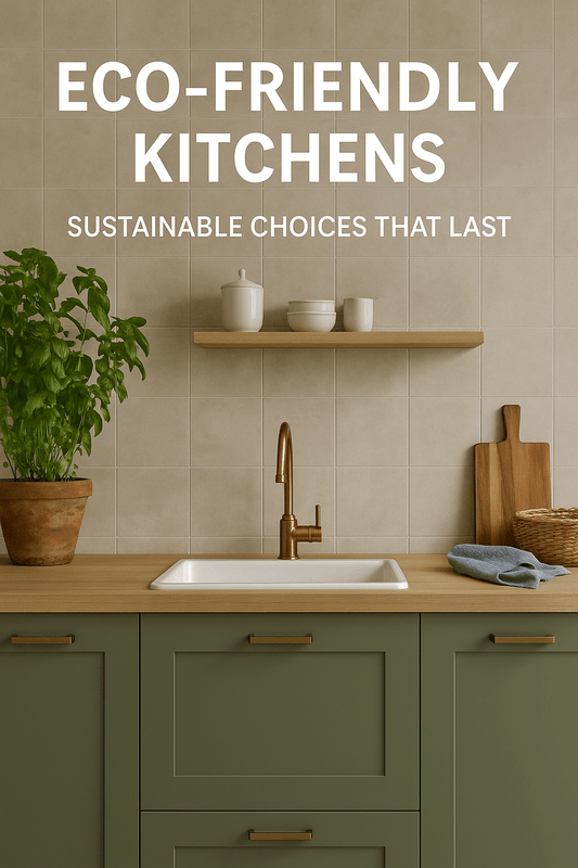 Eco-Friendly Kitchens: Sustainable Choices That Last - The Painted Kitchen Company Ltd