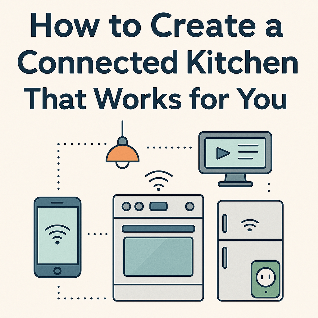 How to Create a Connected Kitchen That Works for You - The Painted Kitchen Company Ltd