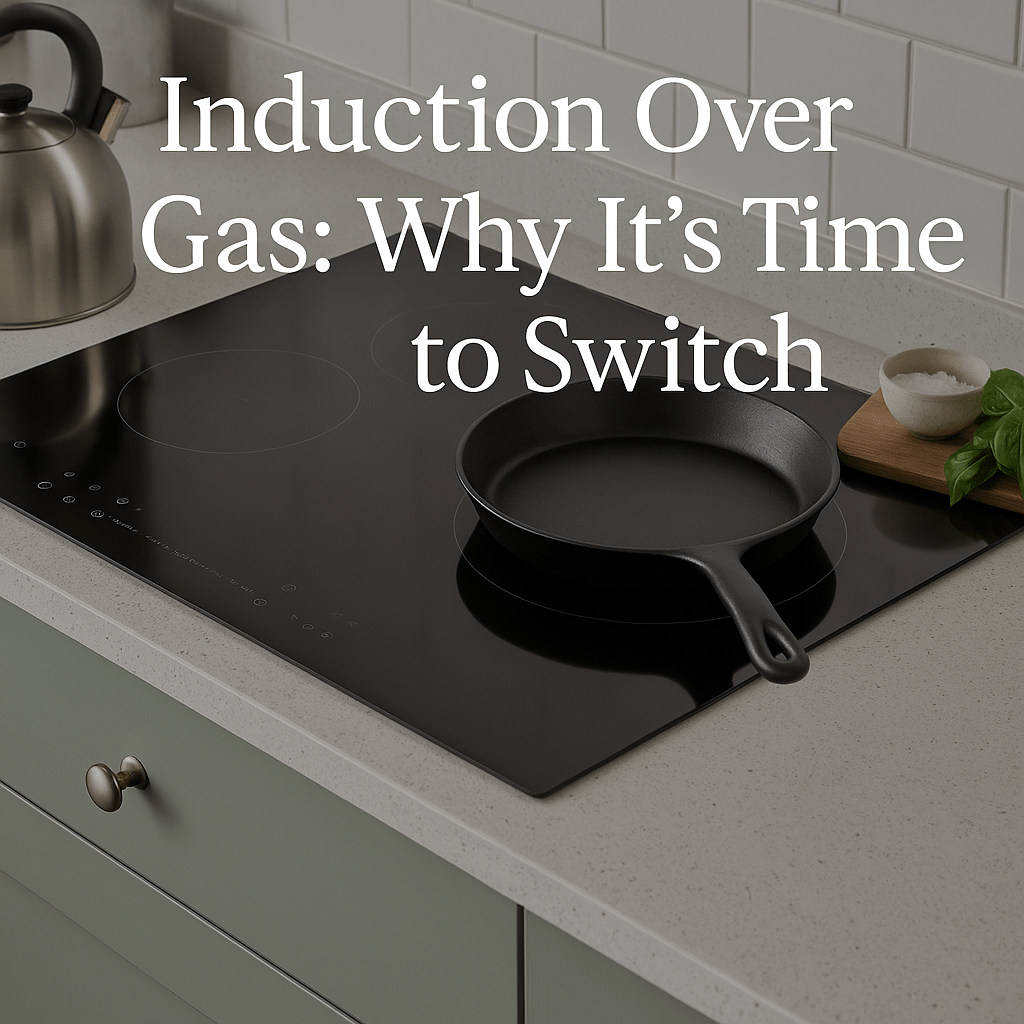 Induction Over Gas: Why It’s Time to Switch - The Painted Kitchen Company Ltd