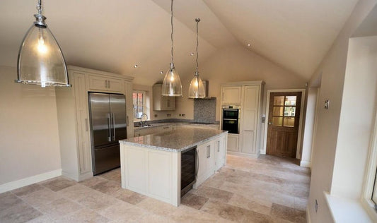Painted Shaker Kitchens in Small Spaces - The Painted Kitchen Company Ltd