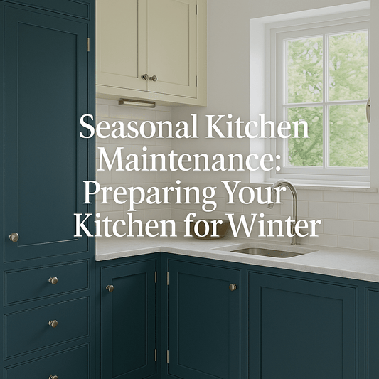 Seasonal Kitchen Maintenance: Preparing Your Kitchen for Winter - The Painted Kitchen Company Ltd