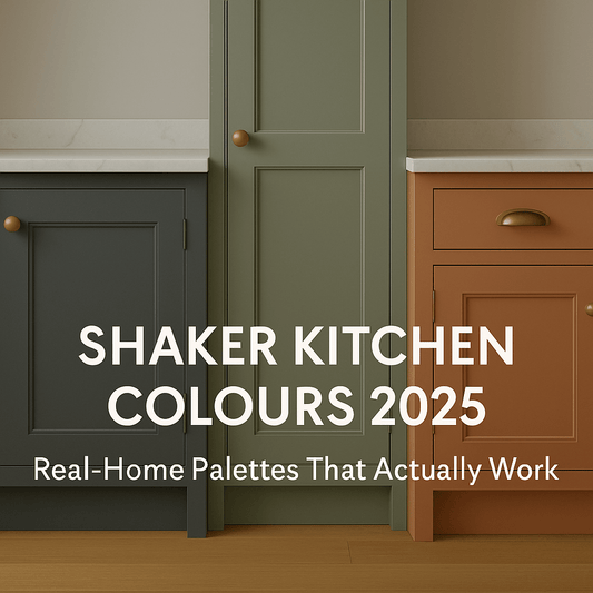 Shaker Kitchen Colours 2025 (UK): Real-Home Palettes That Actually Work - The Painted Kitchen Company Ltd