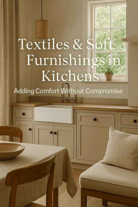 Textiles & Soft Furnishings in Kitchens: Adding Comfort Without Compromise - The Painted Kitchen Company Ltd