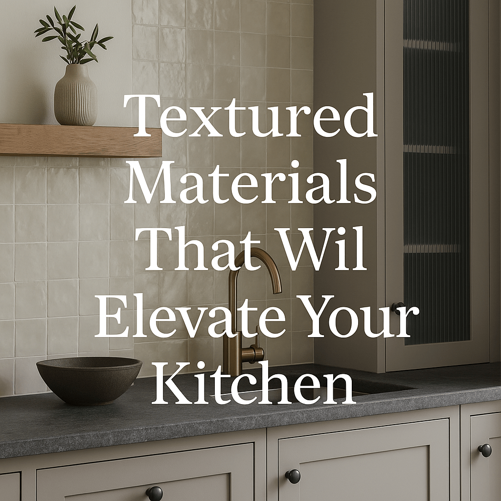 Textured Materials That Will Elevate Your Kitchen - The Painted Kitchen Company Ltd