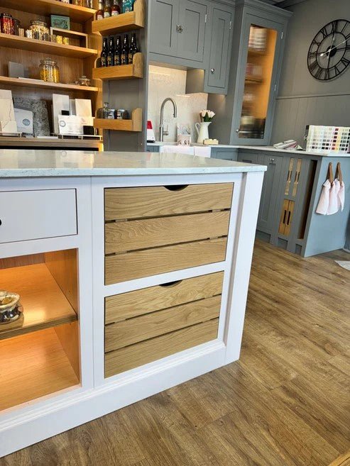 The Best Kitchen Drawer Layouts for Busy Families. - The Painted Kitchen Company Ltd