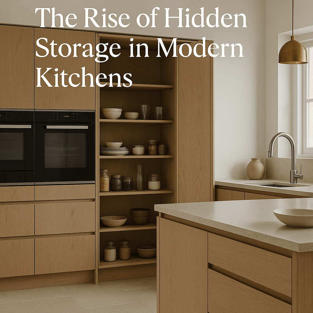 The Rise of Hidden Storage in Modern Kitchens - The Painted Kitchen Company Ltd