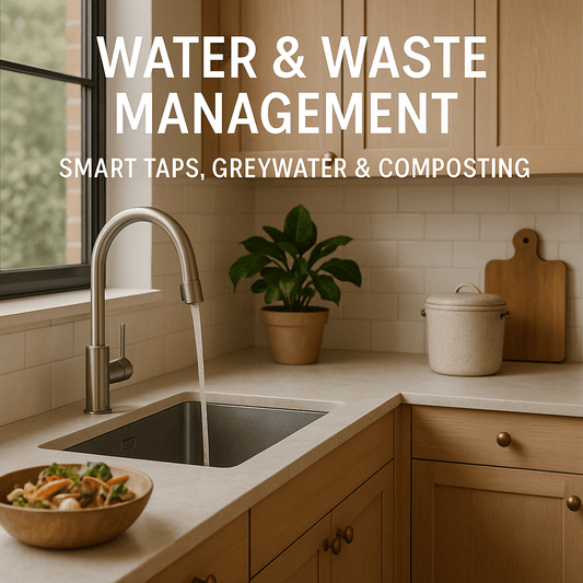 Water & Waste Management: Smart Taps, Greywater & Composting - The Painted Kitchen Company Ltd