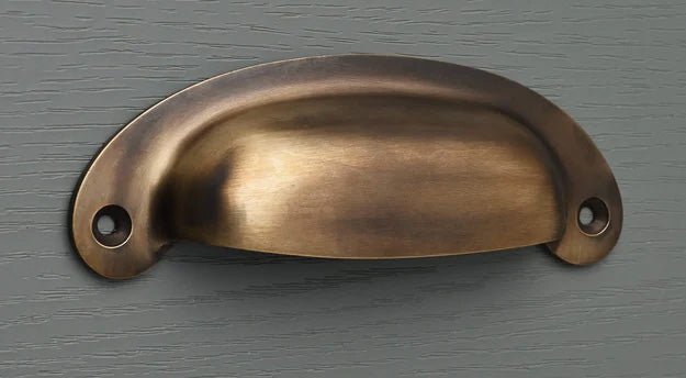 Aged Brass Handles - The Painted Kitchen Company Ltd