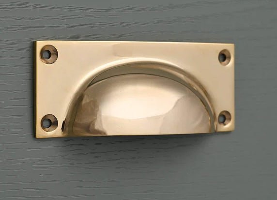Polished Brass Handles - The Painted Kitchen Company Ltd
