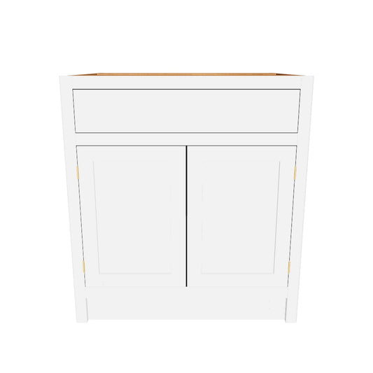 BDL 800 - 800mm Wide Drawerline base shaker, 1 drawer, 2 door
