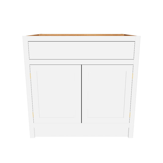 BDL 900 - 900mm Wide Drawerline base, 1 drawer, 2 door