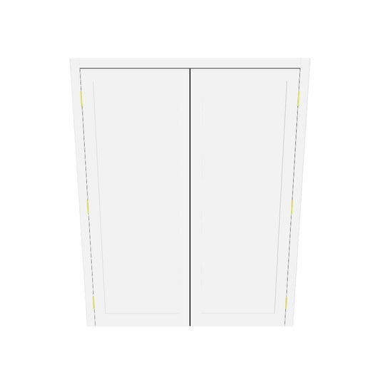 D2 1000 - 1000mm Double door dresser top - Solid or Glazed doors