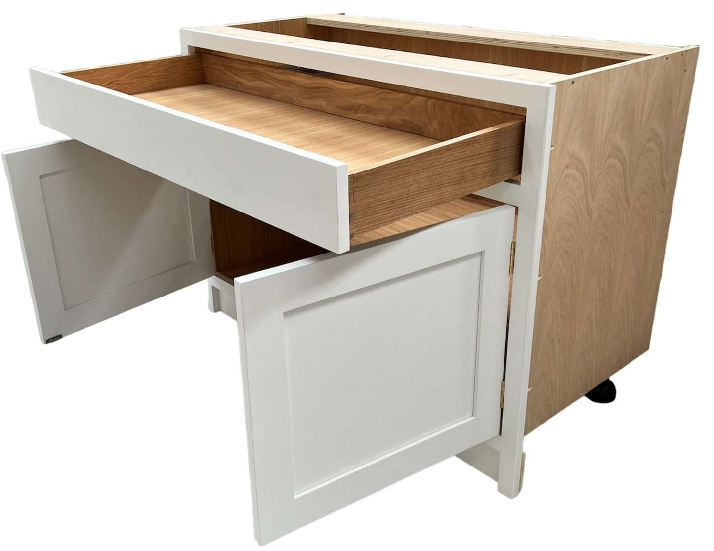 BDL 1200 - 1200mm Wide Drawerline base, 1 drawer, 2 door - Classic Kitchens Direct