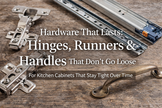 Hardware That Lasts: Hinges, Runners & Handles That Don’t Go Loose