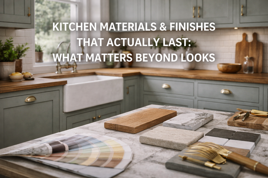 Kitchen Materials & Finishes That Actually Last: What Matters Beyond Looks