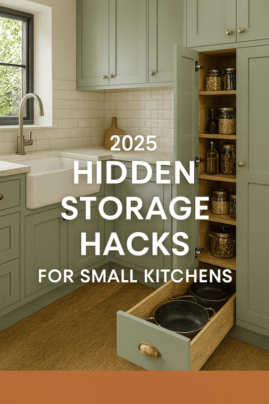 2025 Hidden Storage Hacks for Small Kitchens - The Painted Kitchen Company Ltd