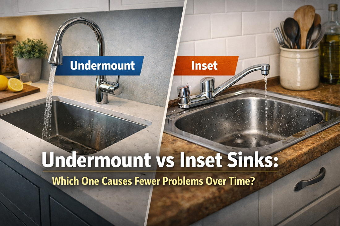 Undermount vs Inset Sinks: Which One Causes Fewer Problems Over Time?