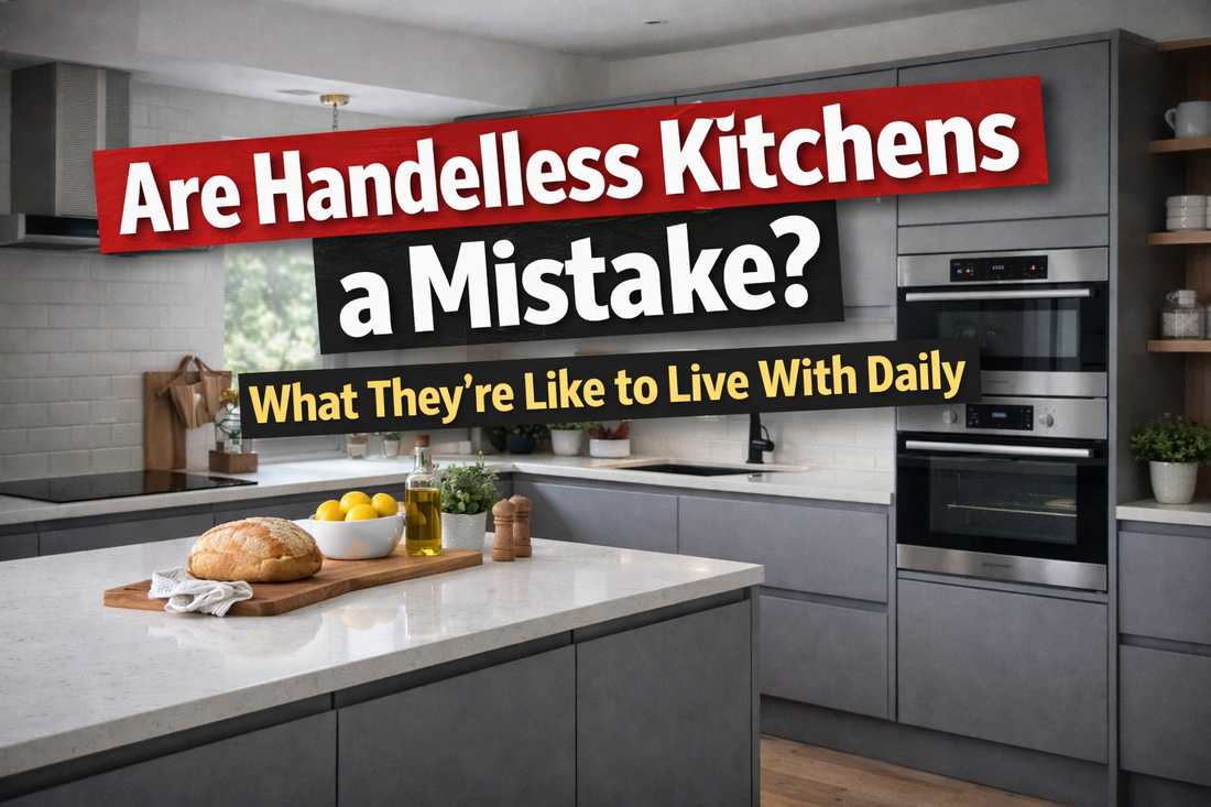 Are Handleless Kitchens a Mistake? What They’re Like to Live With Daily