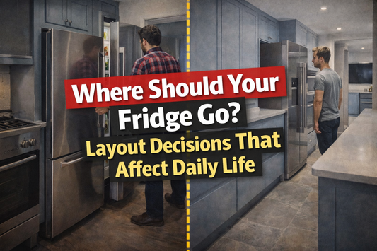 Where Should Your Fridge Go? Layout Decisions That Affect Daily Life