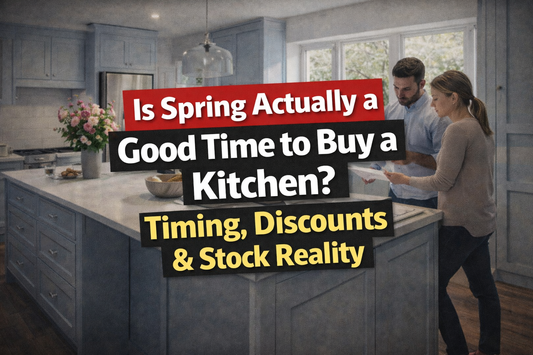 Is Spring Actually a Good Time to Buy a Kitchen? Timing, Discounts & Stock Reality