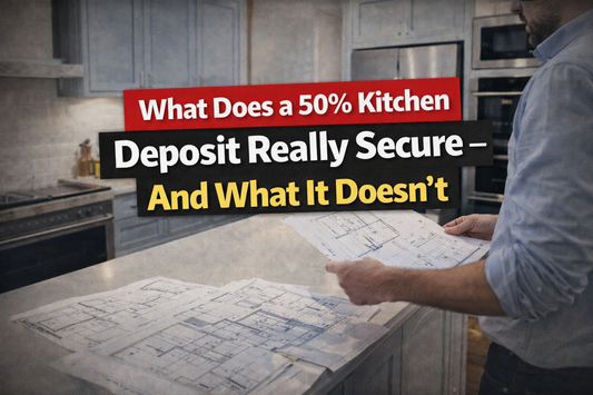 What Does a 50% Kitchen Deposit Really Secure — And What It Doesn’t