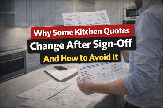 Why Some Kitchen Quotes Change After Sign-Off (And How to Avoid It)