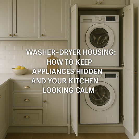 Washer–Dryer Housing: How to Keep Appliances Hidden and Your Kitchen Looking Calm