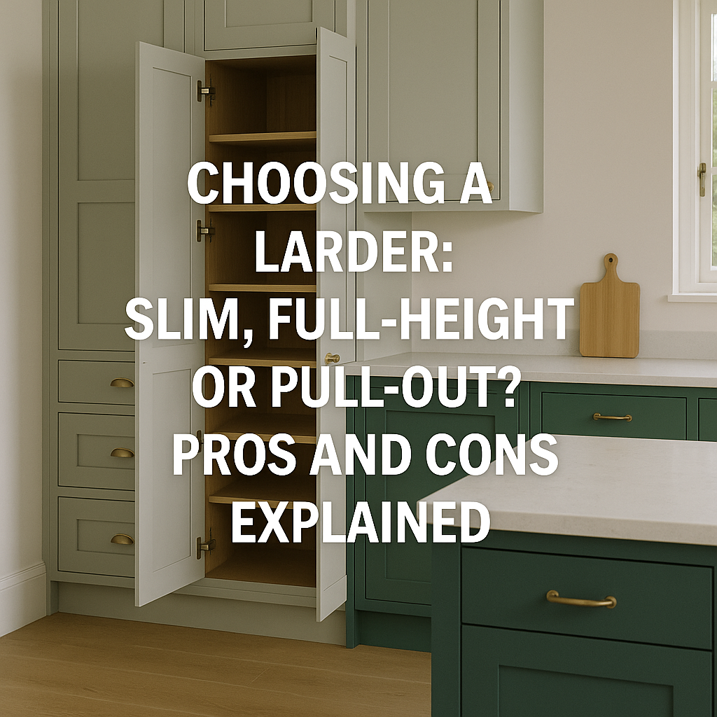 Choosing a Larder: Slim, Full-Height or Pull-Out? Pros and Cons Explained