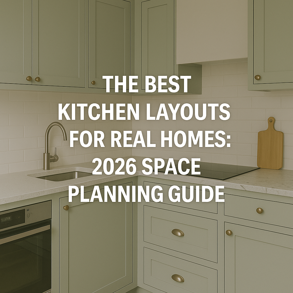 The Best Kitchen Layouts for Real Homes: 2026 Space Planning Guide
