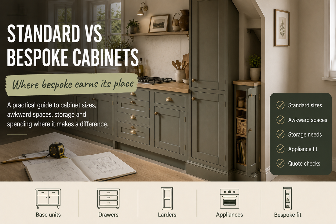 Kitchen Cabinet Buyer’s Guide: Where Standard Sizes Work and Where Bespoke Is Worth It