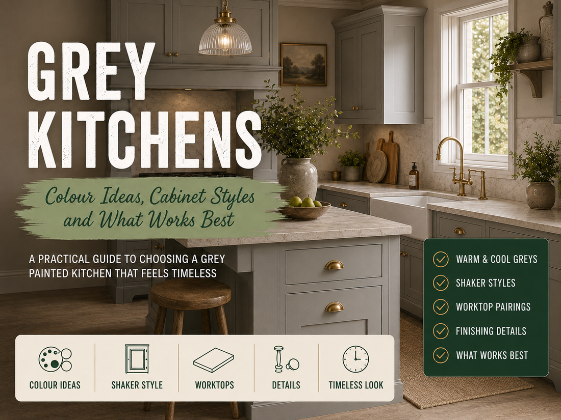 Grey Kitchens: Colour Ideas, Cabinet Styles and What Works Best