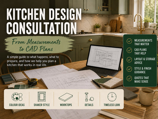 What Happens During a Kitchen Design Consultation? From Measurements to CAD Plans.