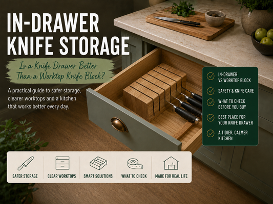 In-Drawer Knife Storage: Is a Knife Drawer Better Than a Worktop Knife Block?