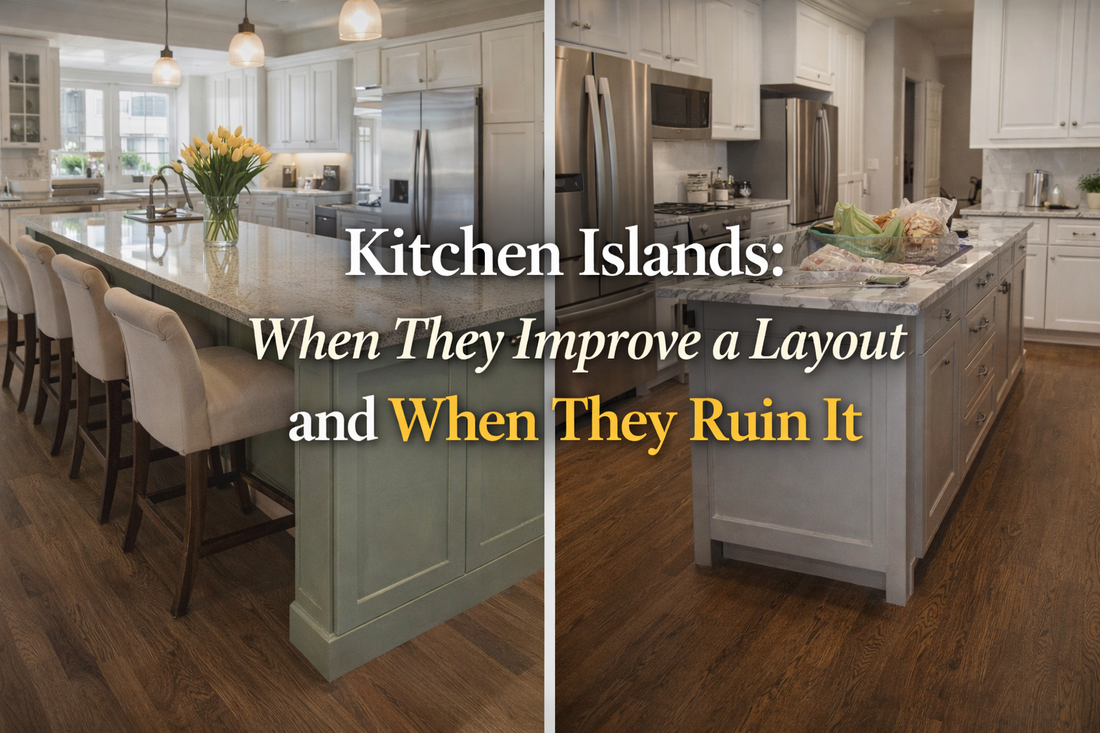 Kitchen Islands: When They Improve a Layout and When They Ruin It