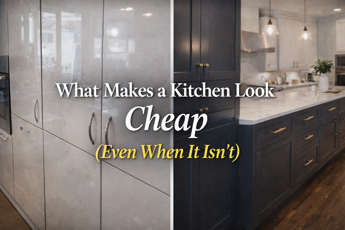 What Makes a Kitchen Look Cheap (Even When It Isn’t)