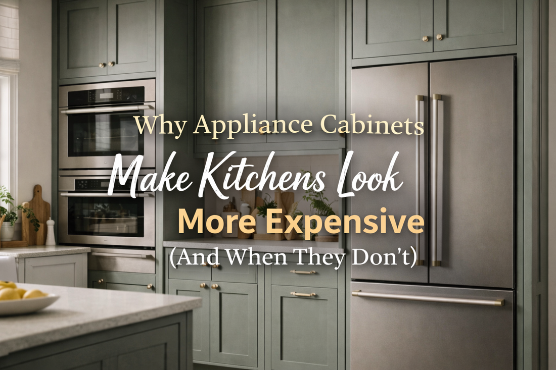 Why Appliance Cabinets Make Kitchens Look More Expensive (And When They Don’t)