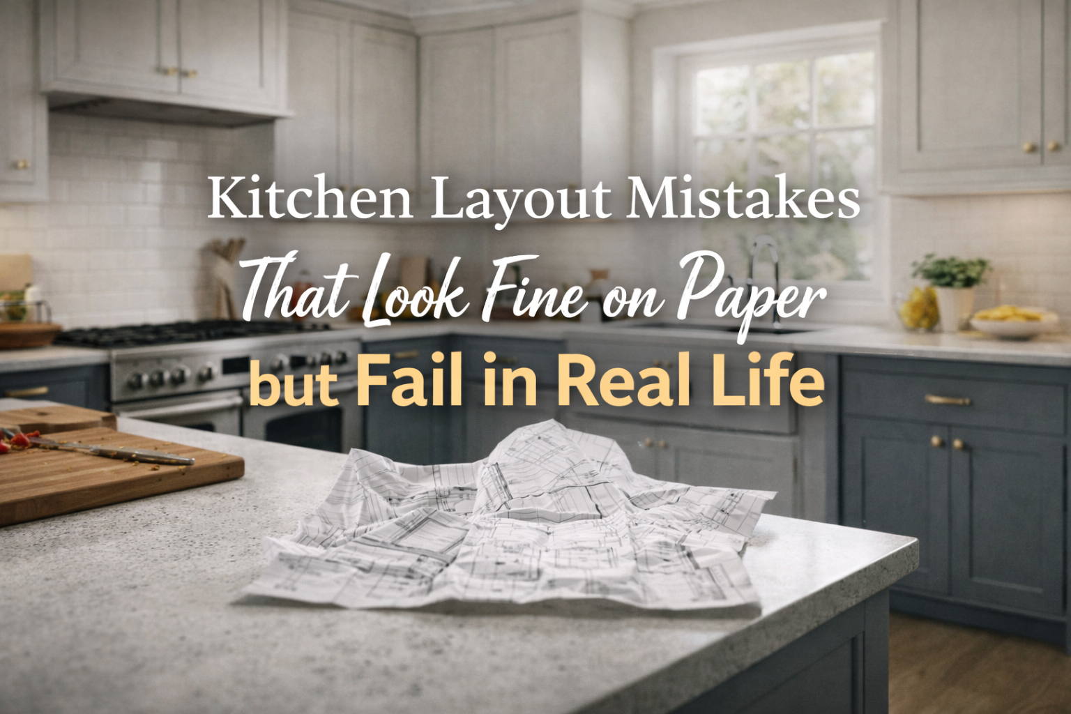 Kitchen Layout Mistakes That Look Fine on Paper but Fail in Real Life ...