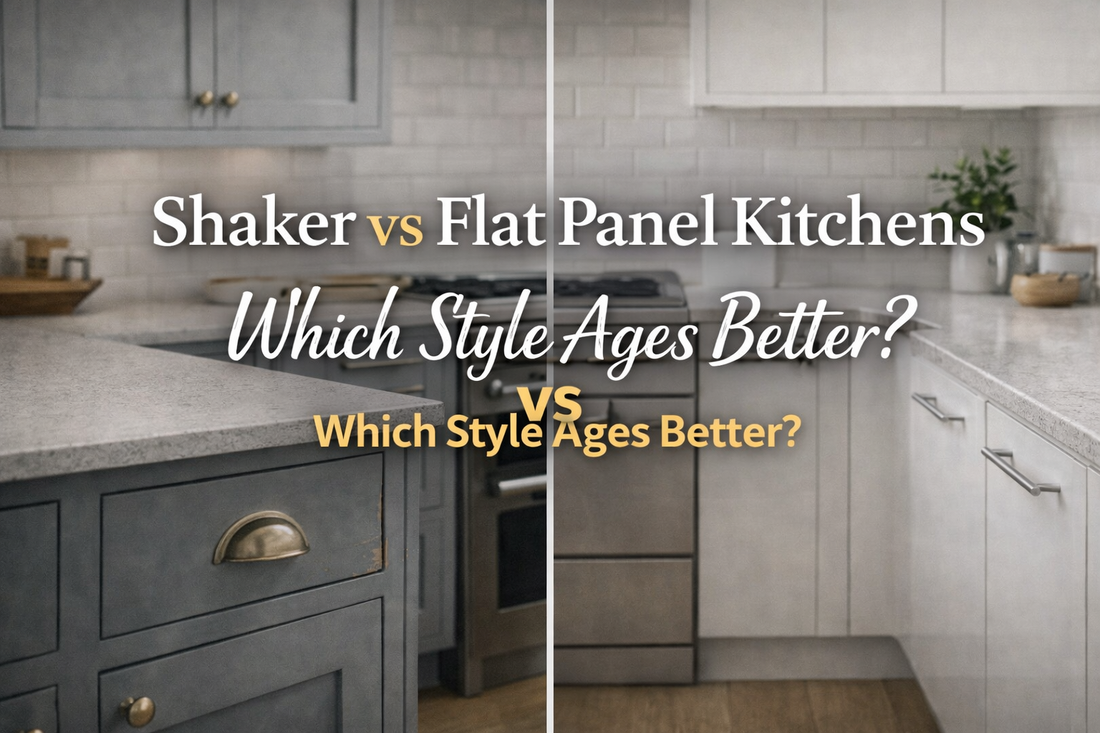 Shaker vs Flat Panel Kitchens: Which Style Ages Better?