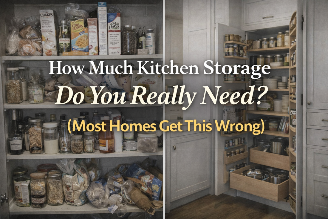 How Much Kitchen Storage Do You Really Need? (Most Homes Get This Wrong)