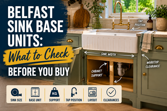 Belfast Sink Base Units: What to Check Before You Buy