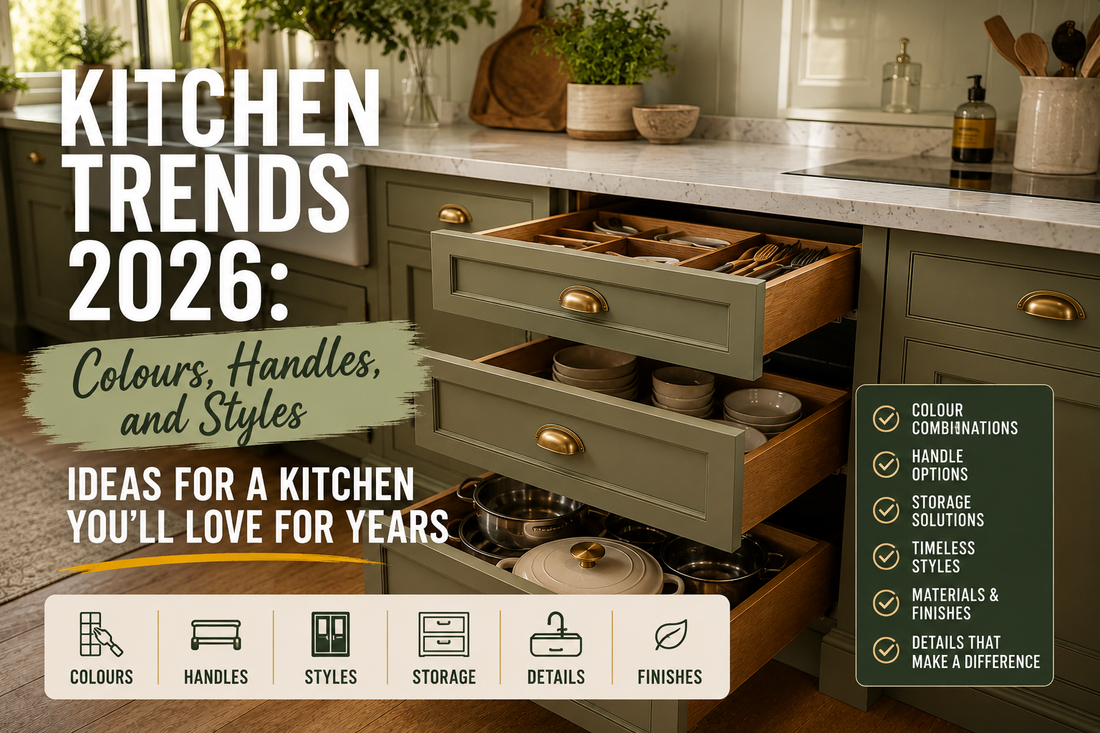 Painted Kitchen Trends 2026: Colours, Handles, and Styles