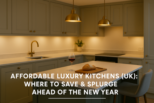 Affordable Luxury Kitchens (UK): Where to Save & Splurge Ahead of the New Year