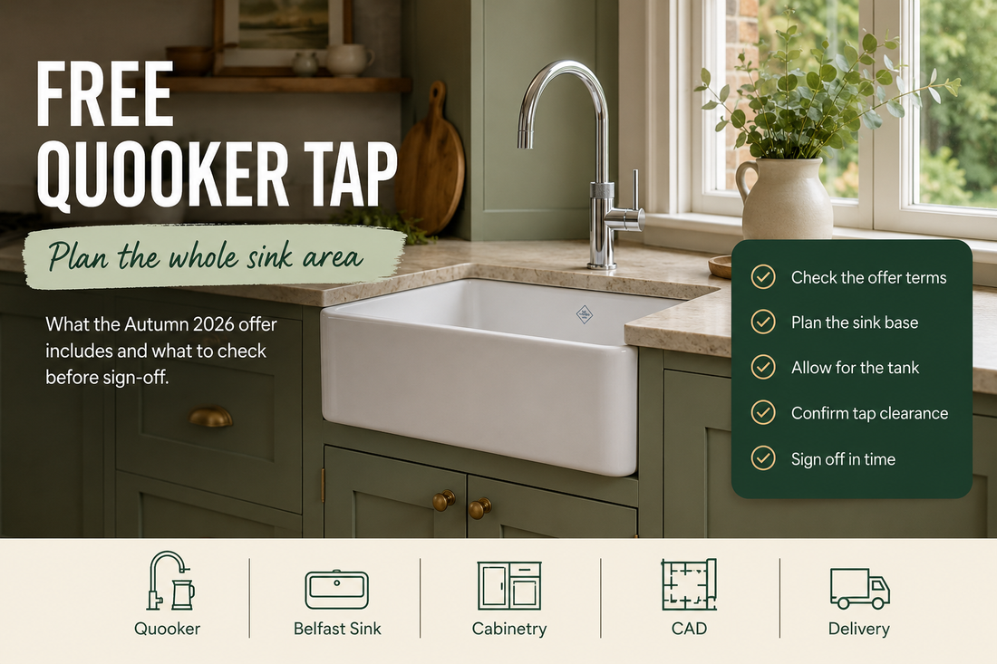 Free Quooker Tap With Qualifying Kitchen Orders: What the Autumn 2026 Offer Includes