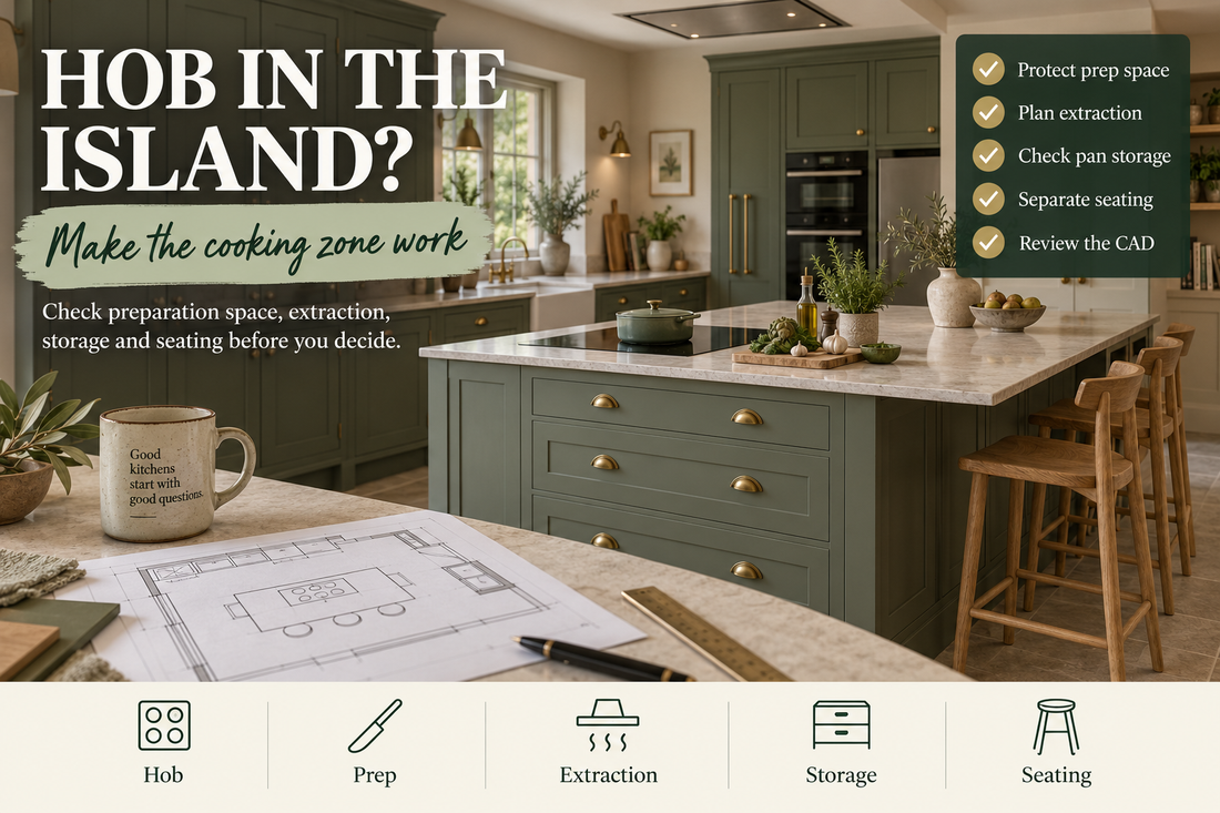 Should You Put a Hob in a Kitchen Island? What to Consider First