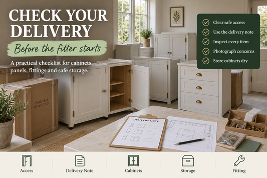 What Should You Check When Your Kitchen Cabinets Are Delivered?