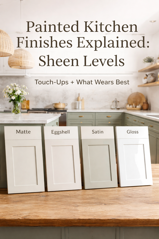 Painted Kitchen Finishes Explained: Sheen Levels